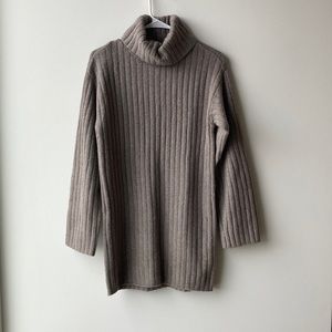 Turtleneck sweater dress